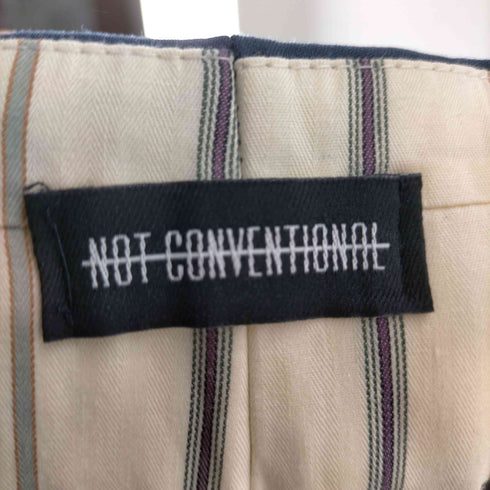 ノットコンベンショナル NOT CONVENTIONAL リメイク ドッキングワイドパンツ 袴パンツ メンズ
