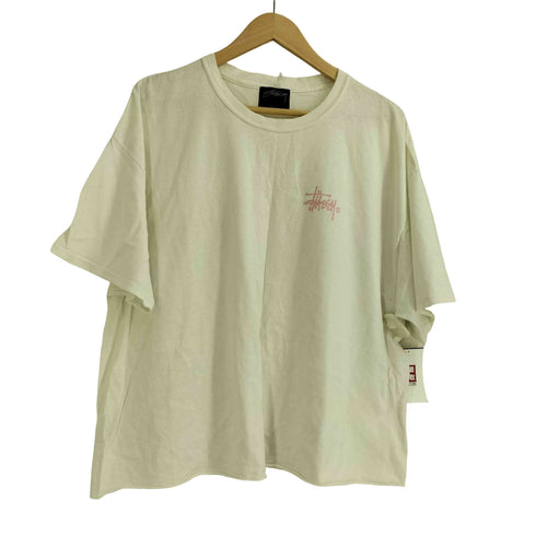 ステューシー Stussy 両面ロゴプリント 半袖カットソー レディース import:S