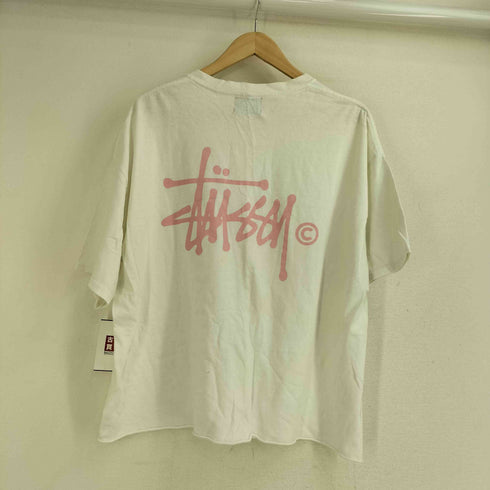 ステューシー Stussy 両面ロゴプリント 半袖カットソー レディース import:S