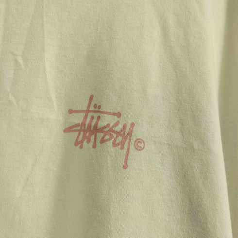ステューシー Stussy 両面ロゴプリント 半袖カットソー レディース import:S