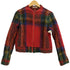 ヒステリックグラマー HYSTERIC GLAMOUR 90s 初期タグ スコットランド製 ジップモヘア チェックジャケット レディース FREE
