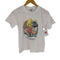 バナナリパブリック BANANA REPUBLIC USA製 シングルステッチ プリントクルーネックTシャツ レディース JPN:M