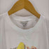 バナナリパブリック BANANA REPUBLIC USA製 シングルステッチ プリントクルーネックTシャツ レディース JPN:M