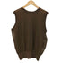 ユナイテッドアローズグリーンレーベルリラクシング UNITED ARROWS green label relaxing 24SS ペーパー ノースリーブ プルオーバー ニット ウォッシャブル レディース FREE