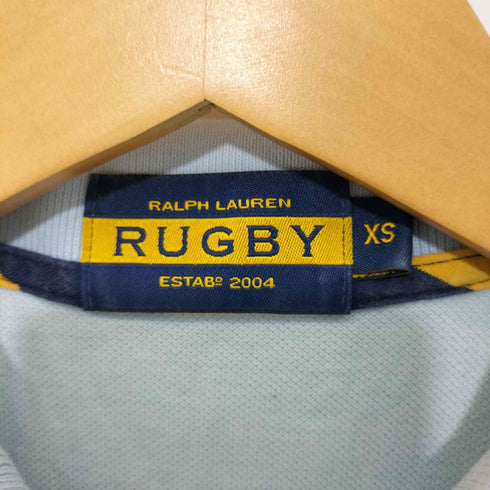 ラグビーラルフローレン Rugby Ralph Lauren 髑髏刺繍 鹿の子 S/S ポロシャツ メンズ import:XS
