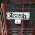 GROWTH ドラゴン刺繍 チェックシャツ メンズ JPN:L