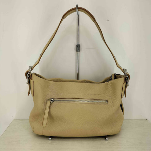 コーチ COACH シボ革 タッセルチャーム ショルダーバッグ レディース