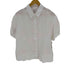 バナナリパブリック BANANA REPUBLIC リネンS/Sシャツ レディース import:M
