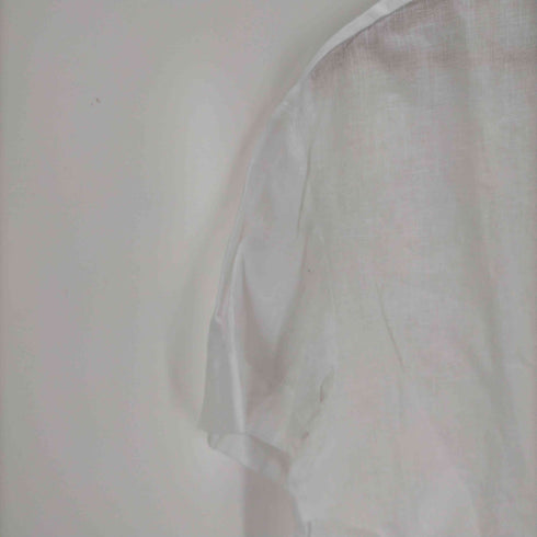 バナナリパブリック BANANA REPUBLIC リネンS/Sシャツ レディース import:M