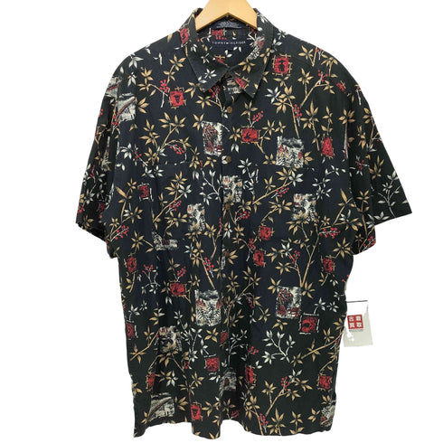 トミーヒルフィガー TOMMY HILFIGER 00S 総柄 アロハシャツ メンズ import:XL