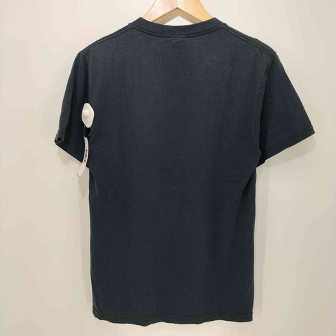 FRUIT OF THE LOOMボディ コットンポリ プリント S/S クルーネック Tシャツ バンT メンズ import:S