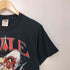 FRUIT OF THE LOOMボディ コットンポリ プリント S/S クルーネック Tシャツ バンT メンズ import:S