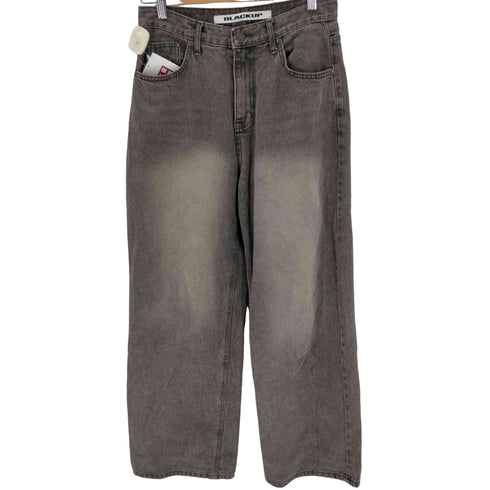 BLACKUP USED加工 バギーデニムパンツ メンズ JPN:S