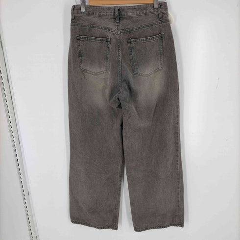 BLACKUP USED加工 バギーデニムパンツ メンズ JPN:S