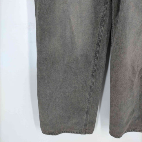 BLACKUP USED加工 バギーデニムパンツ メンズ JPN:S