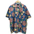 トミーヒルフィガー TOMMY HILFIGER 花柄 半袖 アロハシャツ メンズ import:L