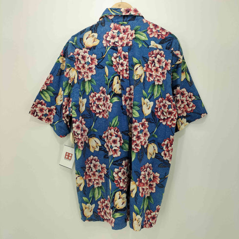 トミーヒルフィガー TOMMY HILFIGER 花柄 半袖 アロハシャツ メンズ import:L