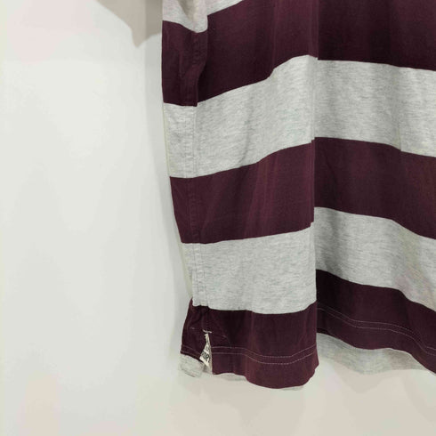 スーパードライ Superdry 極度乾燥(しなさい) ロゴワッペン ボーダー S/S ポロシャツ メンズ import:S