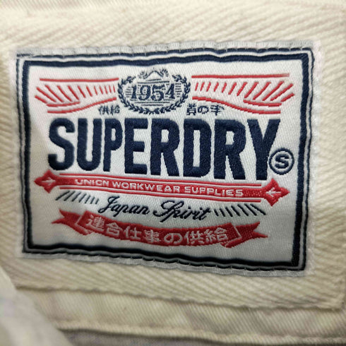 スーパードライ Superdry 極度乾燥(しなさい) ロゴワッペン ボーダー S/S ポロシャツ メンズ import:S
