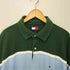 トミーヒルフィガー TOMMY HILFIGER ツートーン 半袖 ポロシャツ メンズ import:XL