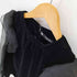 ザラ ZARA ベロア フリル シアー パフスリーブブラウス レディース import:M