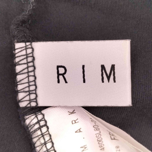 リムアーク RIM.ARK リムアーク サイドオープン ロングカットソー レディース FREE