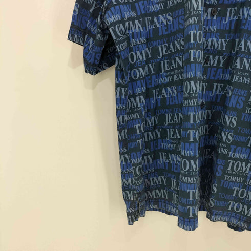 トミージーンズ tommy jeans ロゴグラフィックプリント 半袖シャツ メンズ import:XL