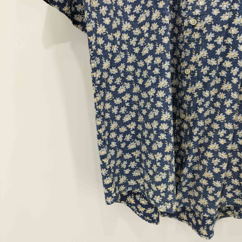 トミーヒルフィガー TOMMY HILFIGER 00S フラワープリント 半袖シャツ メンズ import:XL