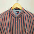 トミーヒルフィガー TOMMY HILFIGER ストライプ 半袖BDシャツ メンズ import:XL