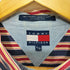 トミーヒルフィガー TOMMY HILFIGER ストライプ 半袖BDシャツ メンズ import:XL