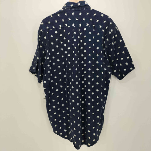 トミーヒルフィガー TOMMY HILFIGER エンブレム刺繍 星柄 半袖シャツ メンズ import:M