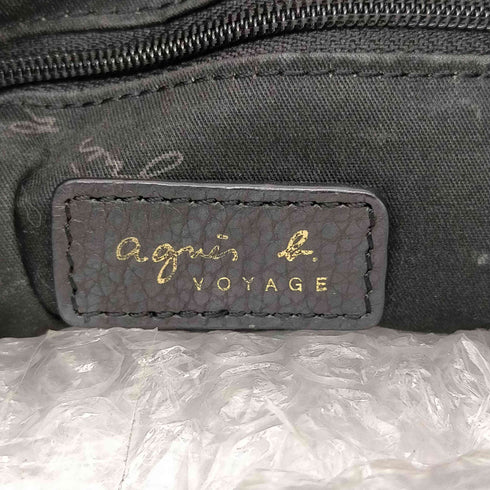 アニエスベーボヤージュ agnes b. VOYAGE レザーハンドバッグ レディース