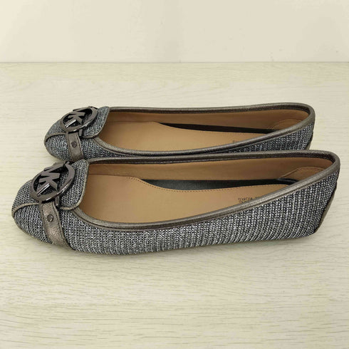 マイケルコース Michael Kors FULTON MOC GLITTER CHAIN MESH フルトン モカシン グリッター チェーン メッシュ レディース JPN:37
