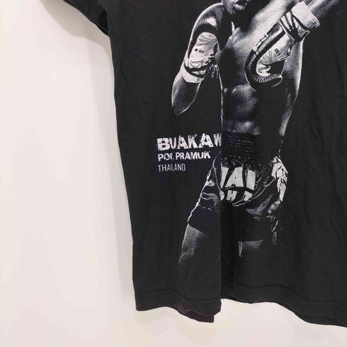 人物プリント ショートスリーブクルーネックTシャツ メンズ import:S