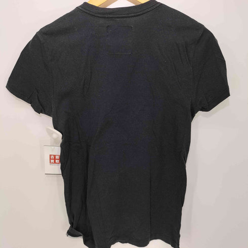 DRESSCAMP y2k ラインストーン 虎プリント ショートスリーブクルーネックTシャツ メンズ JPN:46