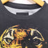 DRESSCAMP y2k ラインストーン 虎プリント ショートスリーブクルーネックTシャツ メンズ JPN:46