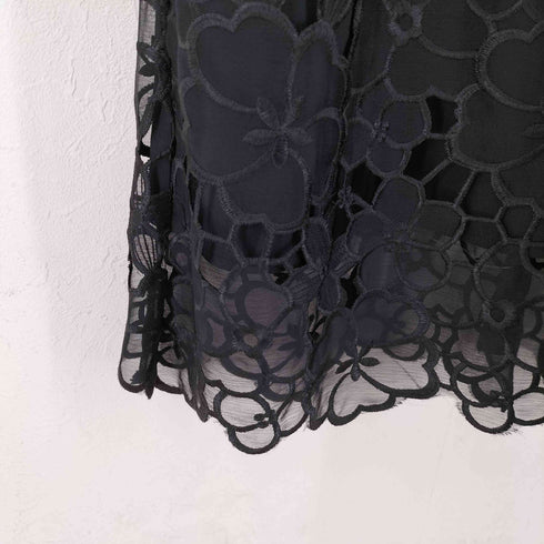 ROSY LUCE FLOWER LACE DRESS レディース import:S