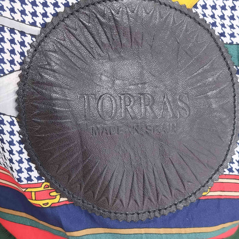 TORRAS エンブレム刺繍 スエード切替パッチ カーディガン メンズ 48
