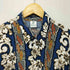 POPETES レーヨン 総柄アロハシャツ メンズ import:XL