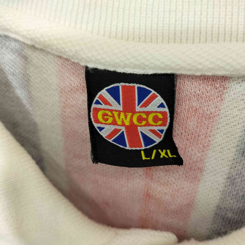 GWCC ユニオンジャック 鹿の子 ポロシャツ メンズ L/XL
