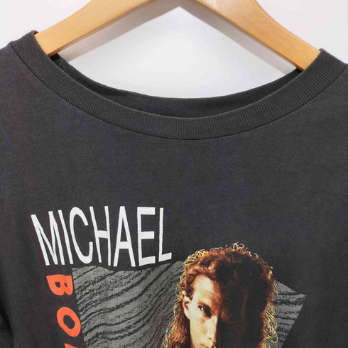 ヘインズ Hanes 1992年 USA製 シングルステッチ アーティストツアープリント ショートスリーブクルーネックTシャツ メンズ import:XL