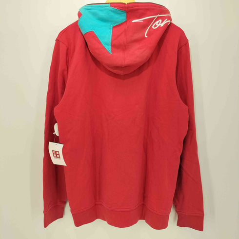 トミー TOMMY 星柄 フルジップパーカー メンズ import:XL