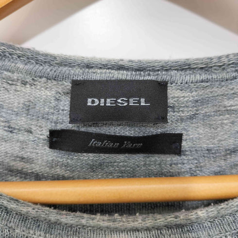 ディーゼル DIESEL リネン混 イタリアンヤーン ニット レディース
