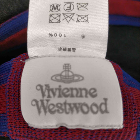 ヴィヴィアンウエストウッド Vivienne Westwood ウール オーブ刺繍 ベレー帽 レディース M~S