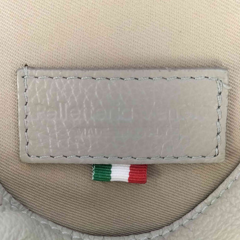 ペレッテリアベネタ PELLETTERIA VENETA イタリア製 フラップ レザー ショルダーバッグ レディース