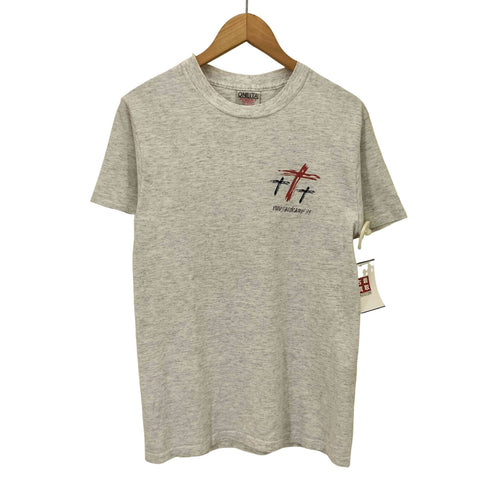 90S ONEITA ボディ Vineyard Camp 98 両面 プリント S/S Tシャツ メンズ import:S