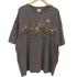 00S DELTA ボディ 2枚タグ SOUTH DAKOTA アニマル プリント S/S Tシャツ ビッグサイズ メンズ 2XL