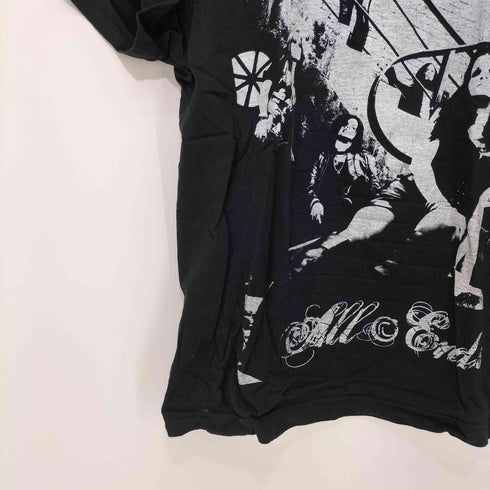 ROCK1 アーティストプリント ショートスリーブクルーネックTシャツ メンズ small