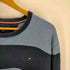 トミーヒルフィガー TOMMY HILFIGER ロゴ刺繍ボーダーニット メンズ import:XL