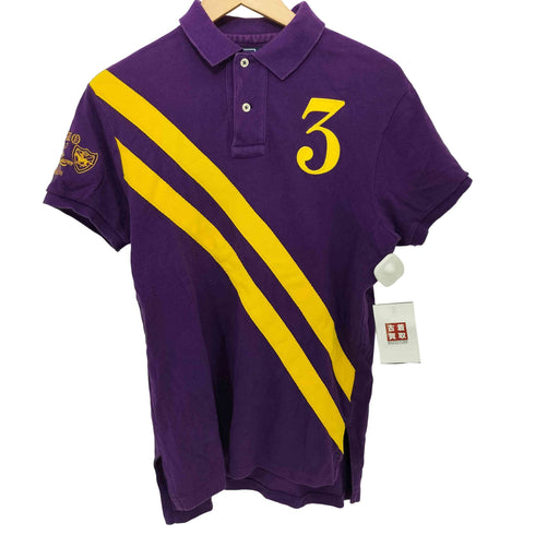 ポロバイラルフローレン Polo by RALPH LAUREN 90S ロゴ刺繍 ショートスリーブポロシャツ メンズ import:XS
